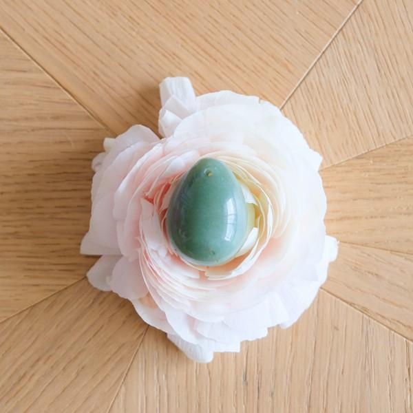 Aventurine verte - moyen - troué - Livraison EXPRESS - Le Temple des Oracles