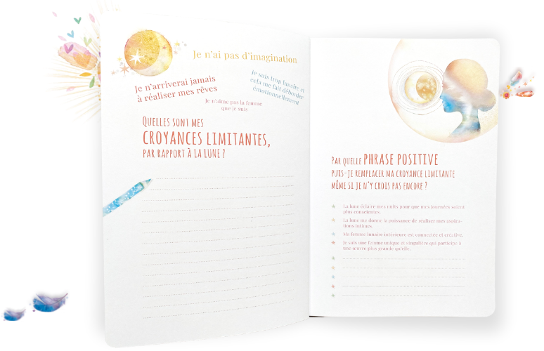 CARNET LUNE - Le Temple des Oracles