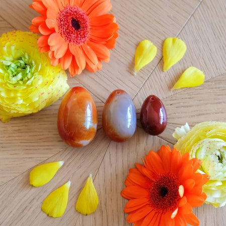 3 Agates - troués - Livraison EXPRESS - Le Temple des Oracles