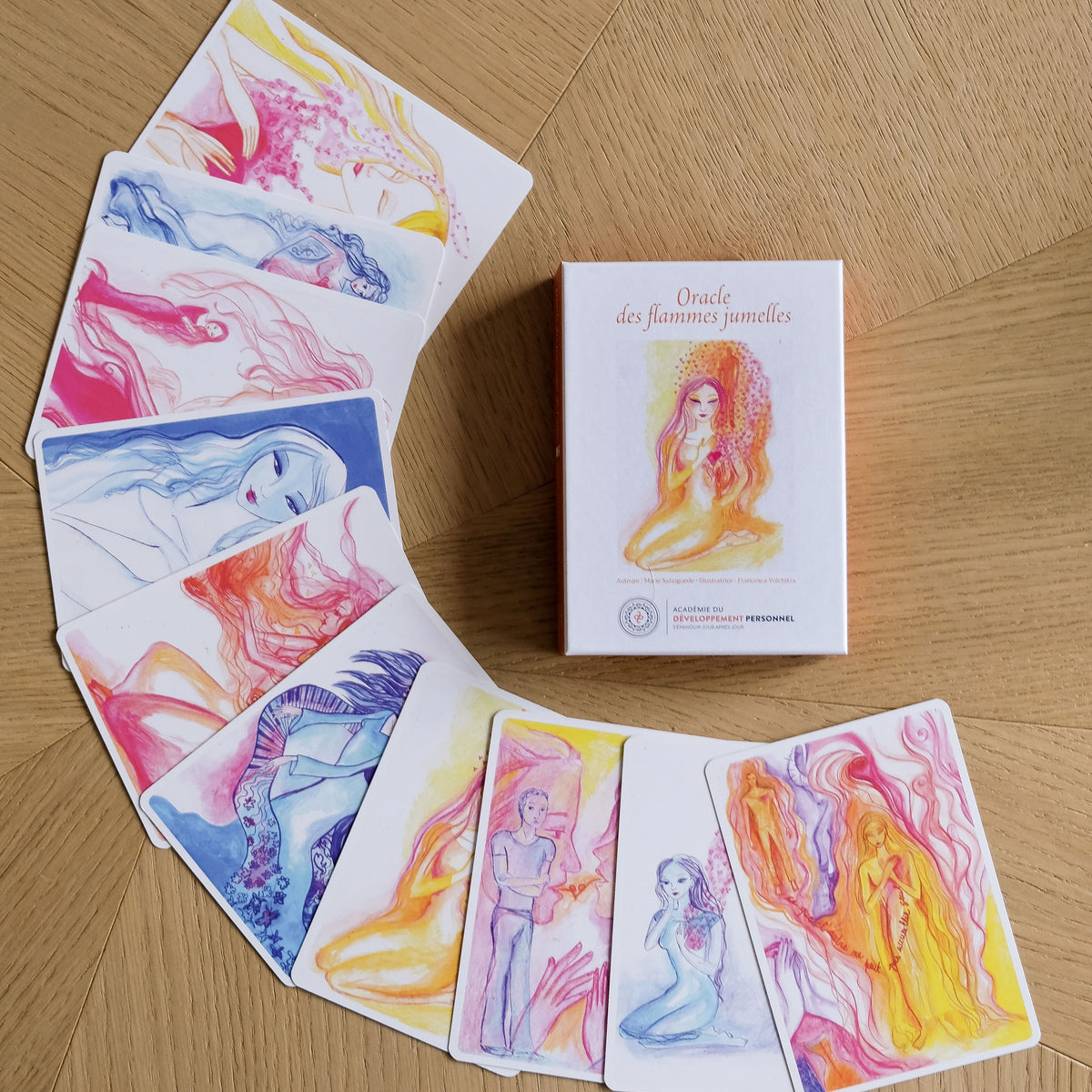 Oracle des Flammes Jumelles - Le Temple des Oracles