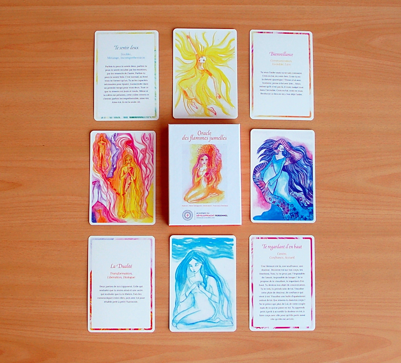 Oracle des Flammes Jumelles - Le Temple des Oracles