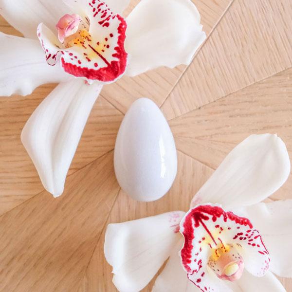 Jade blanc - grand - troué - Livraison EXPRESS - Le Temple des Oracles