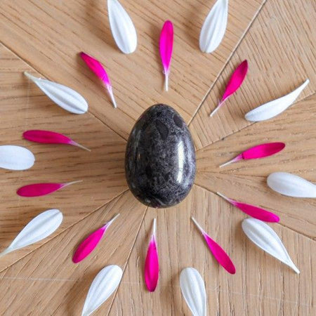 Jaspe Zèbre gris - grand - non troué - Edition Limitée - Livraison EXPRESS - Le Temple des Oracles