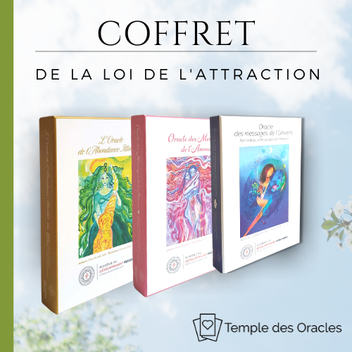 Coffret Oracles de la Loi de l'Attraction - Le Temple des Oracles