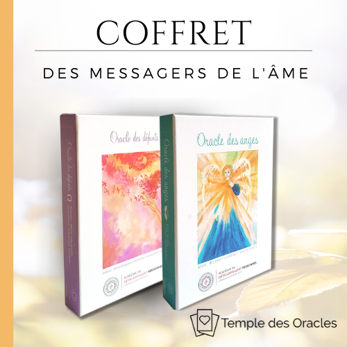 Coffret Oracles des Messagers de l'âme - Le Temple des Oracles