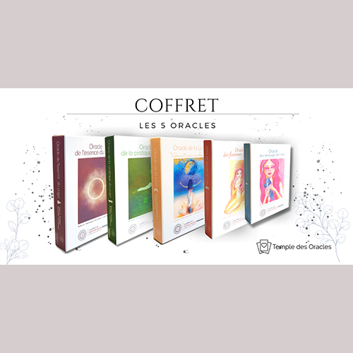 Coffret 5 Oracles - Le Temple des Oracles