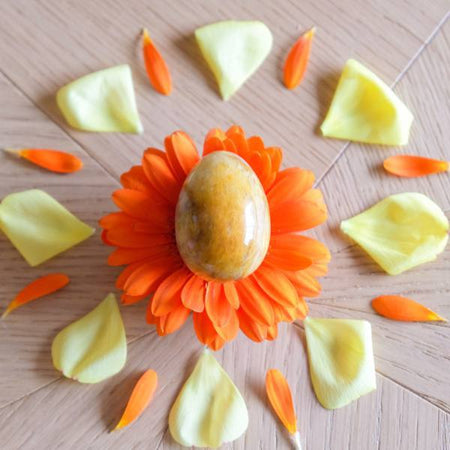 Aventurine jaune - grand - non troué - LIVRAISON EXPRESS - Le Temple des Oracles