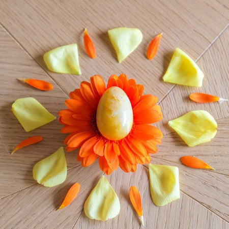 Aventurine jaune - moyen - troué - LIVRAISON EXPRESS - Le Temple des Oracles