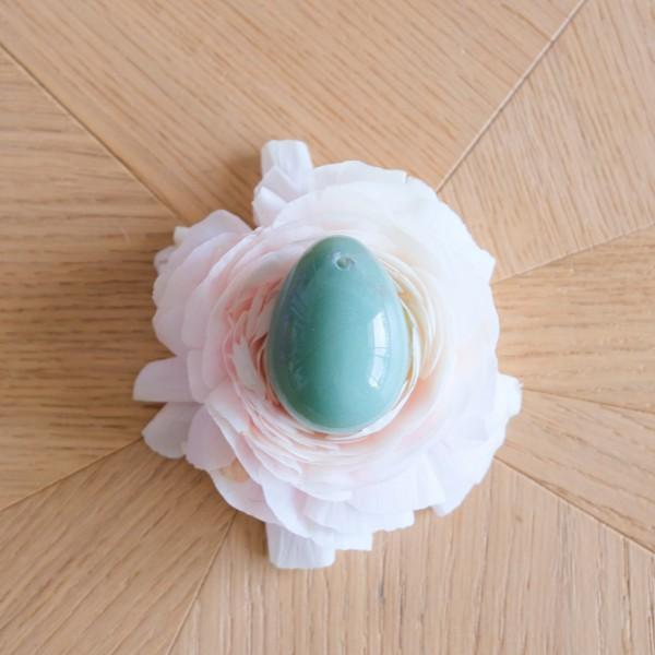 Aventurine verte - grand - troué - Livraison EXPRESS - Le Temple des Oracles