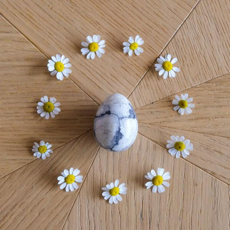 Howlite - moyen - non troué - Livraison EXPRESS - Le Temple des Oracles