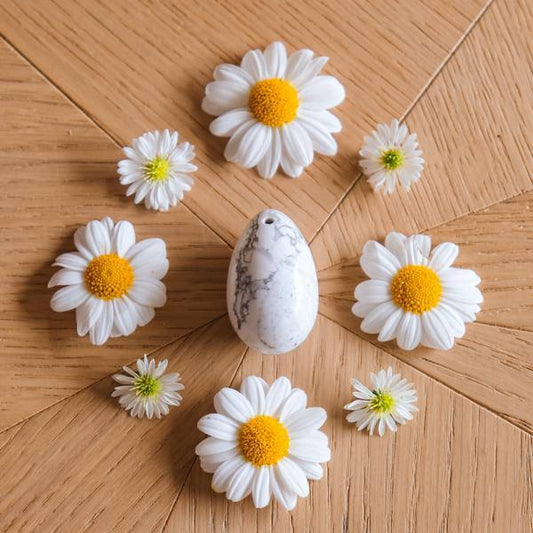 Howlite - moyen - troué - Livraison EXPRESS - Le Temple des Oracles