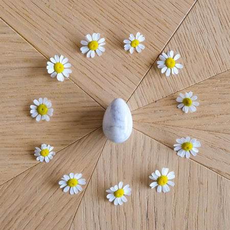 Howlite - petit - non troué - Livraison EXPRESS - Le Temple des Oracles