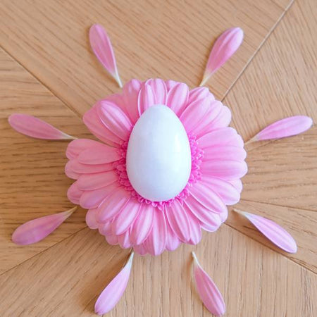 Jade blanc - grand - non troué - Livraison EXPRESS - Le Temple des Oracles