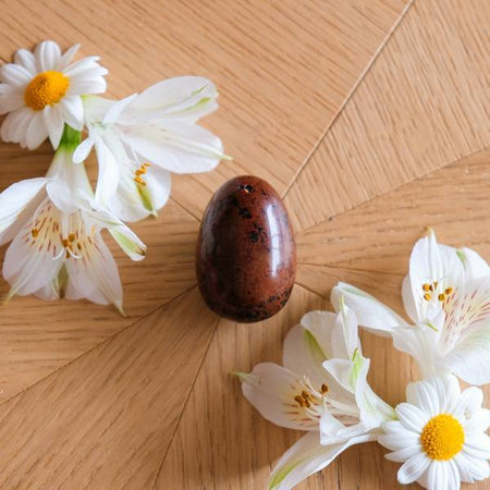 Jaspe Acajou grand troué - Livraison Express - Le Temple des Oracles