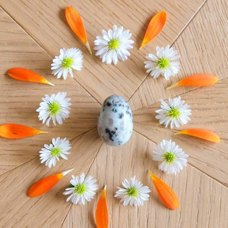 Jaspe Kiwi petit troué - Livraison Express - Le Temple des Oracles