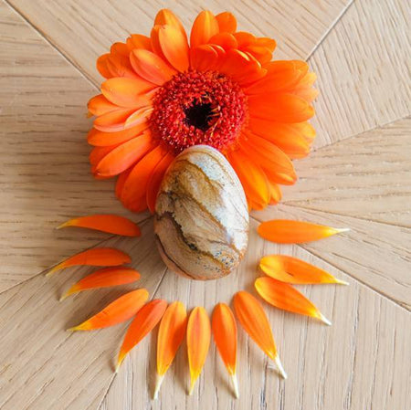 Jaspe Paysage grand non troué - Livraison Express - Le Temple des Oracles