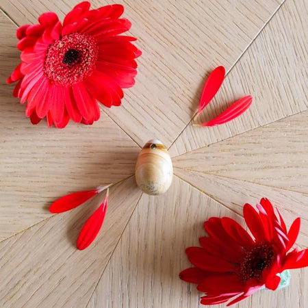 Jaspe Paysage petit troué - Livraison Express - Le Temple des Oracles