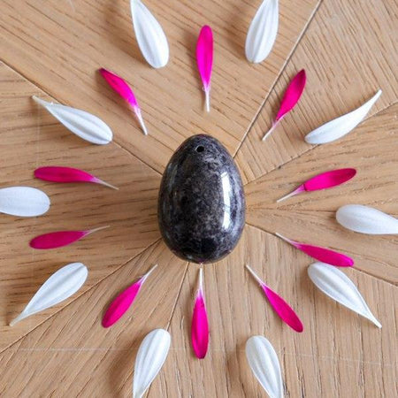 Jaspe Zèbre gris - grand - troué - Edition Limitée - Livraison EXPRESS - Le Temple des Oracles