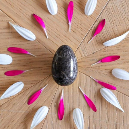 Jaspe Zèbre gris - moyen - non troué - Edition Limitée -  Livraison EXPRESS - Le Temple des Oracles