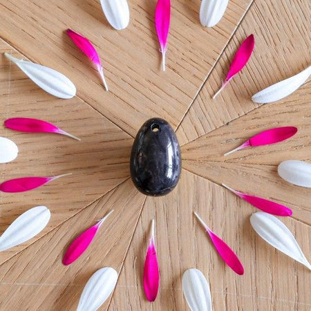 Jaspe Zèbre gris - petit - troué - Edition Limitée - Livraison EXPRESS - Le Temple des Oracles