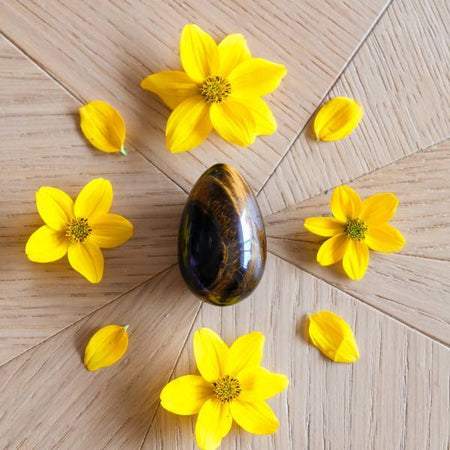 Oeil de tigre - moyen - non troué - Livraison EXPRESS - Le Temple des Oracles