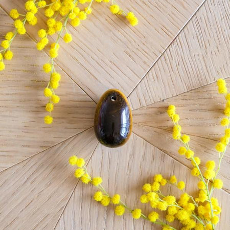 Oeil de tigre - petit - troué - Livraison EXPRESS - Le Temple des Oracles