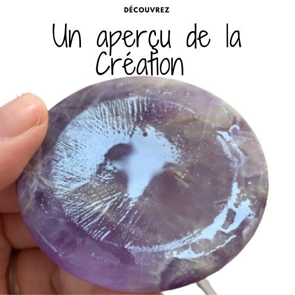 Rond de rechargement énergétique "Fleur de vie en améthyste" - Livraison EXPRESS - Le Temple des Oracles