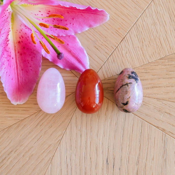 3 Oeufs pour l'Amour et la Sexualité - moyens non troués - LIVRAISON EXPRESS - Le Temple des Oracles